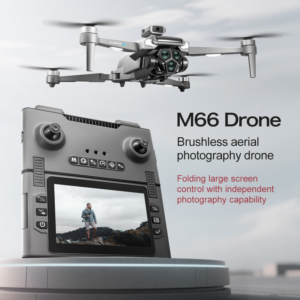 Nieuwe M66 borstelloze drone m - Jjrc Drone X12 recensie en prijs