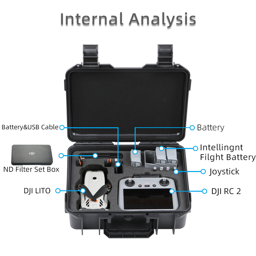 Voor DJI LITO 1 X1 Drone Harde - Drone Hard Shell Case recensie en prijs