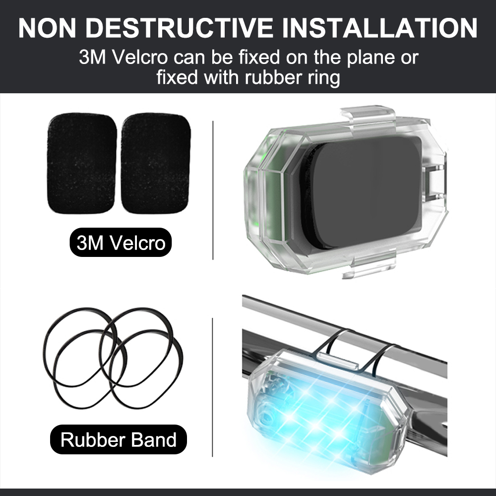 2 Stuks Vliegtuig Strobe Licht - Drone Strobe Light recensie en prijs